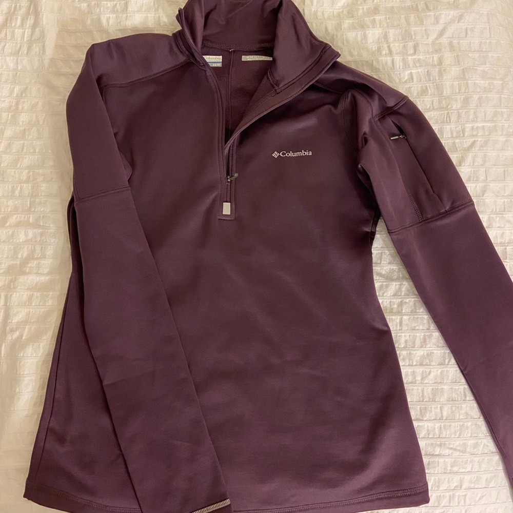 Columbia Omni-wick fleece lined pullover